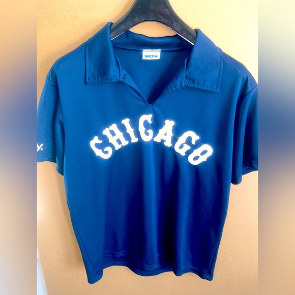 Chicago White Sox Baseball Xfinity Blue Short Sleeve Shirt Sz XL 1976 Softball - Picture 1 of 3